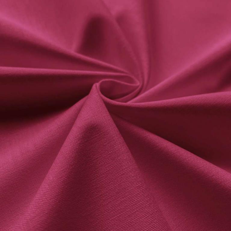 Coton Uni Couleur Framboise | 1m x 1m50