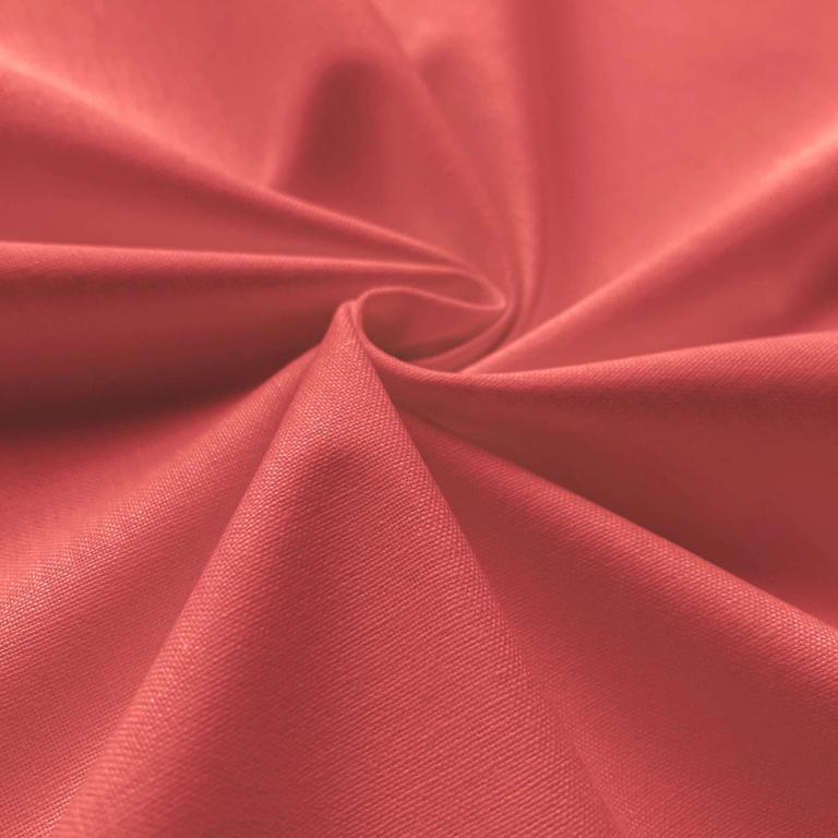 Coton Uni Couleur Grenadine | 1m x 1m50