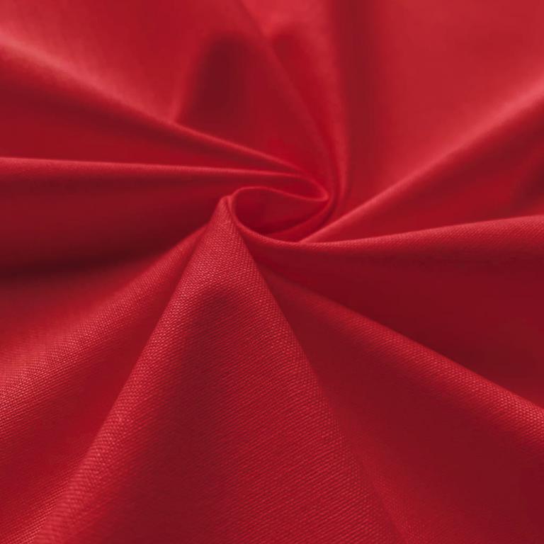 Coton Uni Couleur Rouge | 1m x 1m50
