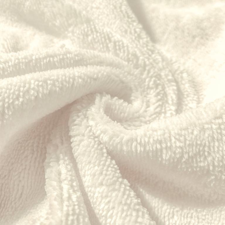 Coton Eponge Bambou Ecru | 1m x 1m50