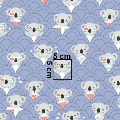 PopCoton | Koalas Cinéma Fond Violet
