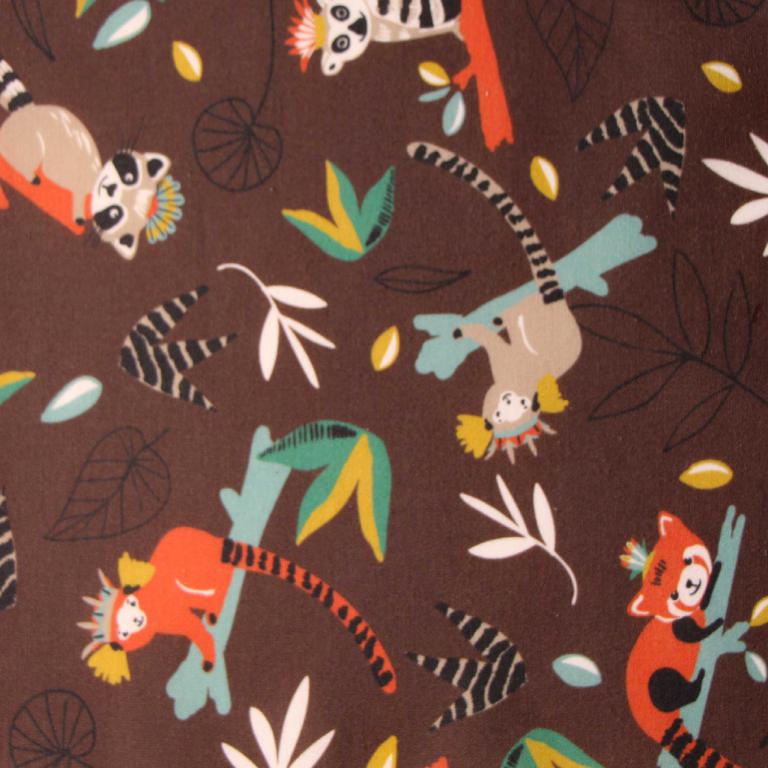 Paresseux Bilimbi Fond Cacao | 1m x 1m50