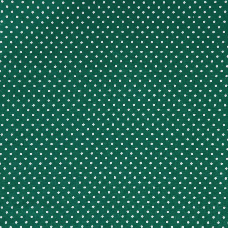 Pois Piselli Fond Vert Thym | 1m x 1m50