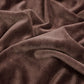 Tissu Minky Lisse Cacao | Premium | Laize 1m55
