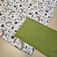 Tissu Coton Uni | Grande Laize 2m20 | Couleur Vert Olive - PopCoton