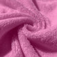 Coton Eponge Bambou Rose Bonbon | 1m x 1m50