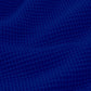 Tissu Nid d'abeille 100% Coton Gaufré | Bleu Cobalt | Laize 1m55