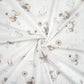 Coton Souris Dandelion Fond Blanc | Laize 1m60