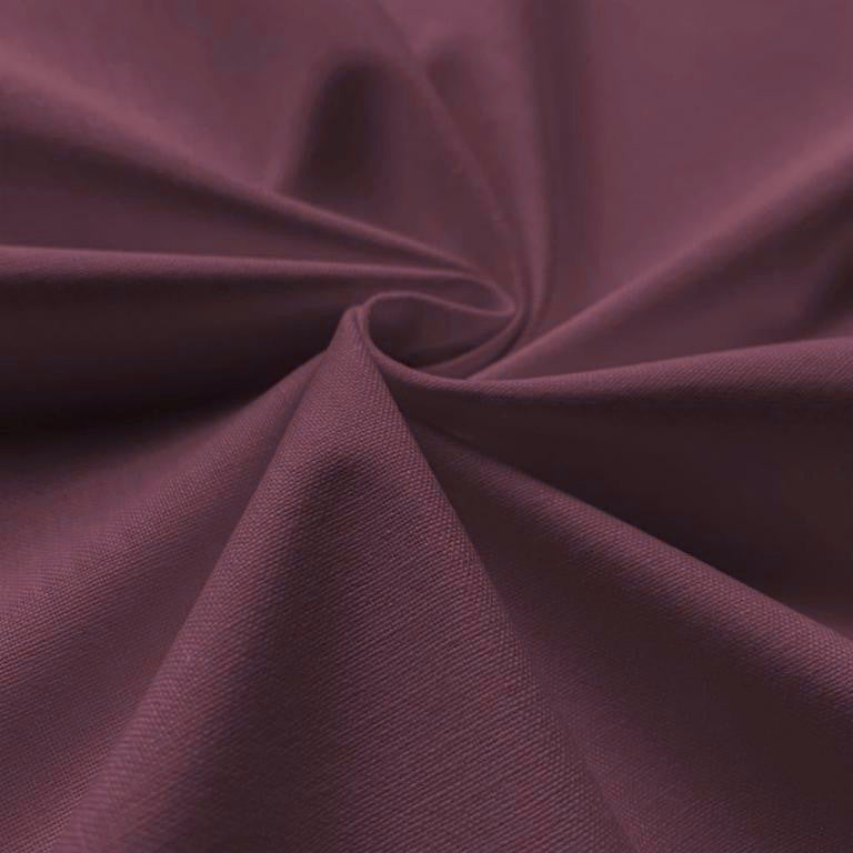 Tissu Coton Uni Couleur Bois de Rose | Laize 1m50