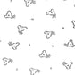 Coton Jersey Panda Blanc Cassé et Charbon | 1m x 1m50