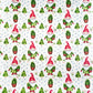Nains de Noël et Sapins Fond Blanc | 1m x 1m60