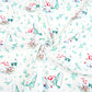Coton Noël Sport d'Hiver Blanc | 1m x 1m60
