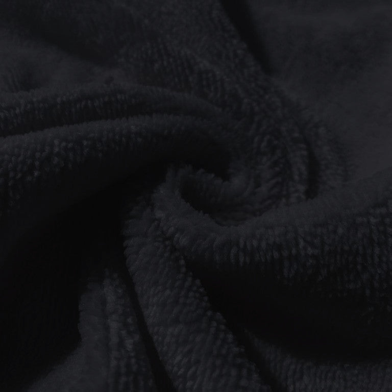 Coton Eponge Bambou Noir | 1m x 1m50