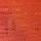 Nid d'abeille 100% Coton Gaufré | Paprika | 1m x 1m55