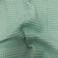 Nid d'abeille 100% Coton Gaufré | Vert Aventurine | 1m x 1m55