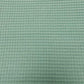Nid d'abeille 100% Coton Gaufré | Vert Aventurine | 1m x 1m55