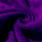 Coton Micro Eponge Bambou Violet | Laize 1m50 | 305g/m²