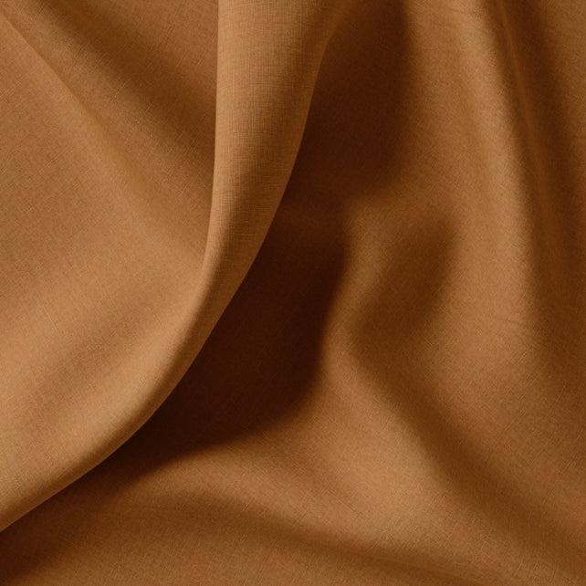 Tissu Coton Uni Couleur Caramel | Laize 1m50