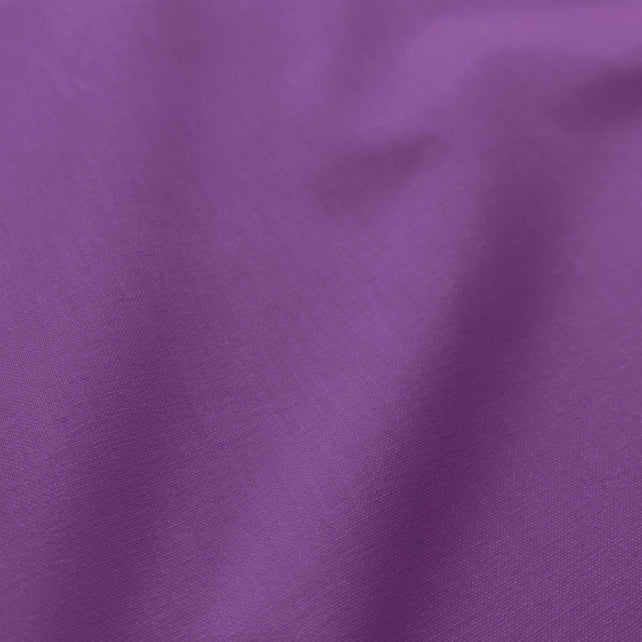 Tissu Coton Uni Couleur Jacinthe | Laize 1m50