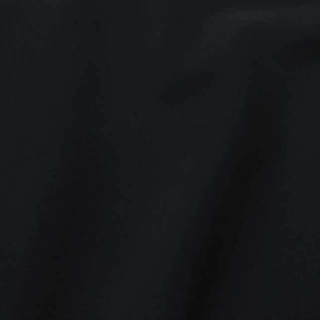 Tissu Coton Uni Couleur Noir | Laize 1m50