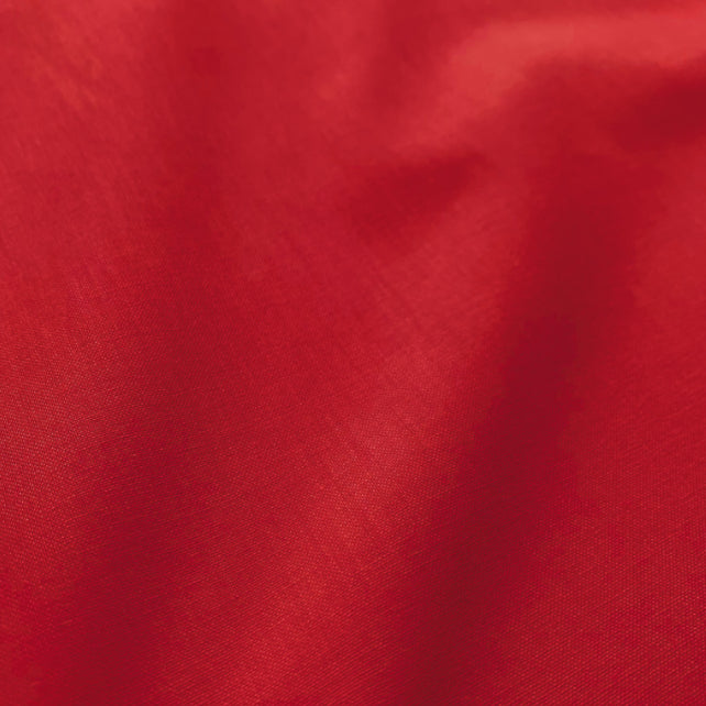 Tissu Coton Uni Couleur Rouge | Laize 1m50