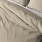 Tissu Coton Jacquard Damassé | Laize 3m05 | Brun Clair