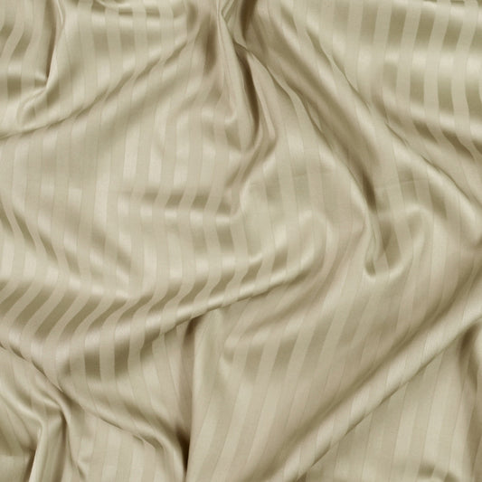 Tissu Coton Jacquard Damassé | Laize 3m05 | Brun Clair