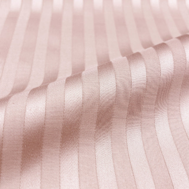 Tissu Coton Jacquard Damassé | Laize 3m05 | Rose Blush