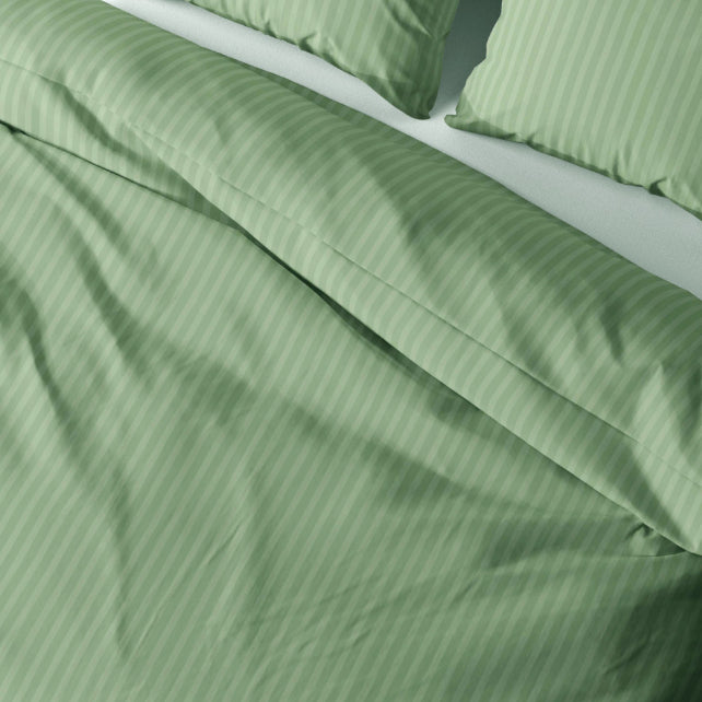 Tissu Coton Jacquard Damassé | Laize 3m05 | Vert Sauge