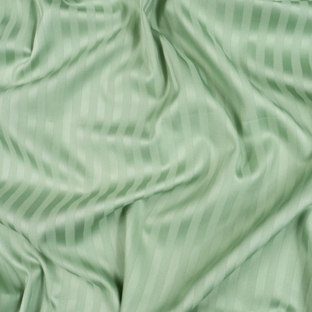 Tissu Coton Jacquard Damassé | Laize 3m05 | Vert Sauge
