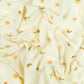 Tissu Double Gaze De Coton Imprimé | Pêches Fond Ecru | Laize 130cm