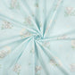 Tissu Coton Eléphant Lune Fond Bleu | Laize 1m60