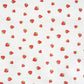 Tissu Coton Mix de Fraises Fond Blanc | Laize 1m60