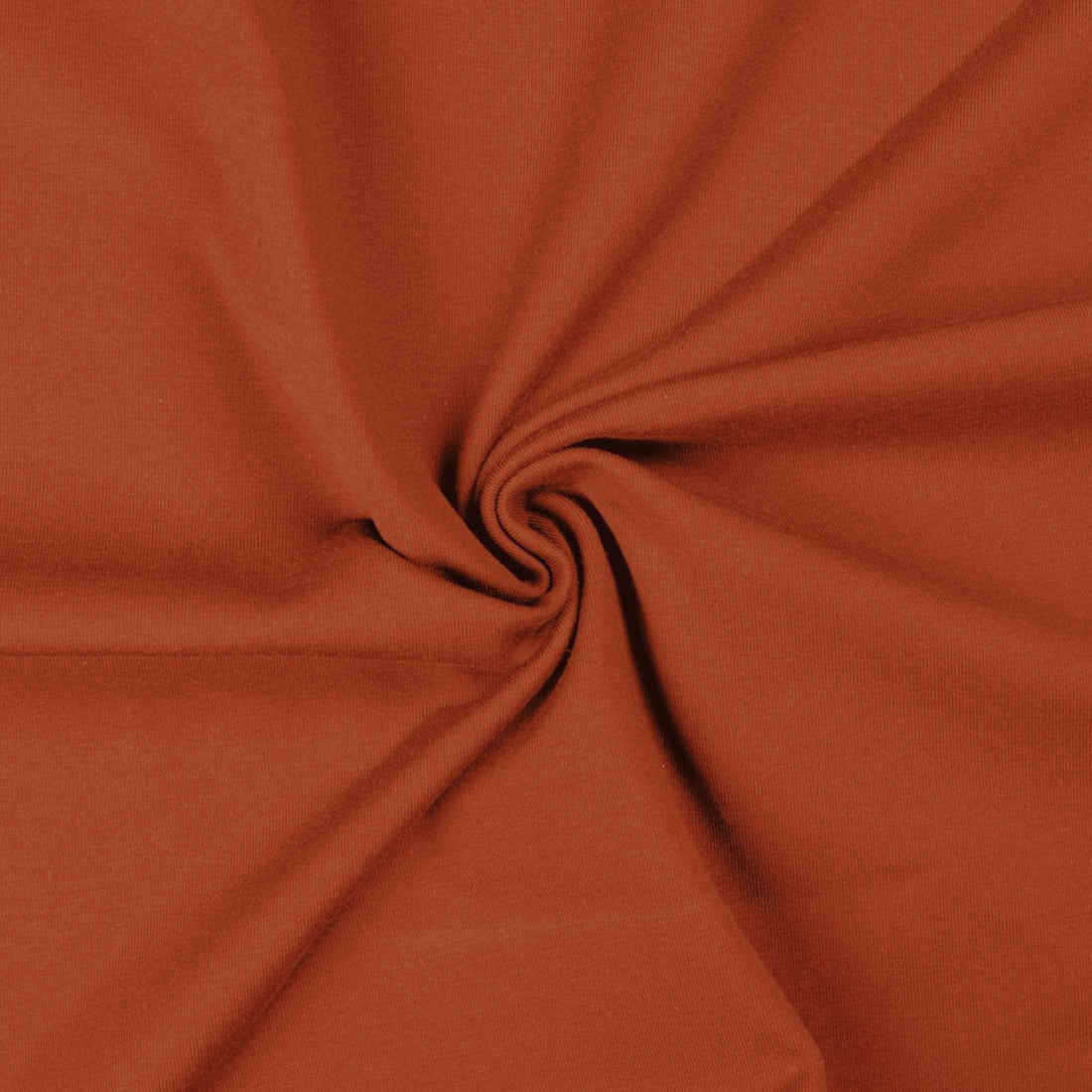 Coton Jersey Uni Rouille | 1m x 1m50 | 220gr/m²