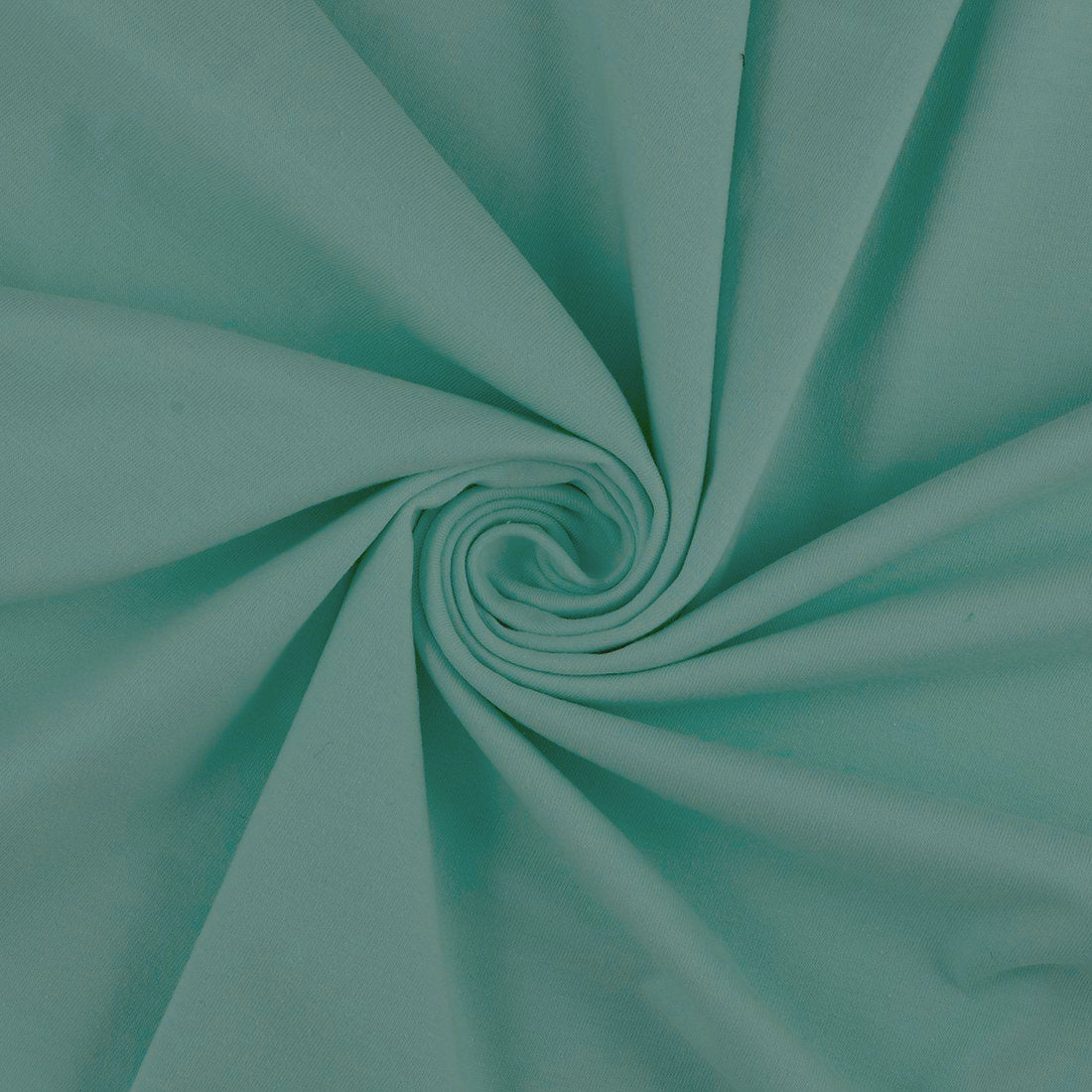 Coton Jersey Uni Vert Eucalyptus | 1m x 1m50 | 220gr/m²