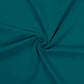 Tissu Coton Jersey Uni Vert Paon | Laize 1m50 | 220gr/m²