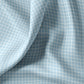 Tissu Coton Carrés Jules Blanc Bleu | Laize 1m50