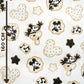 Tissu Coton Mickey Print Fond Blanc | Laize 1m55