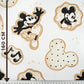 Tissu Coton Mickey Print Fond Blanc | Laize 1m55