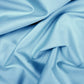 Tissu Satin De Coton Uni | Bleu Dutch Canal