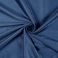 Tissu Satin De Coton Uni | Bleu Navy