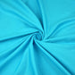 Tissu Satin De Coton Uni | Bleu Turquoise