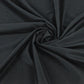 Tissu Satin De Coton Uni | Noir