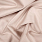 Tissu Satin De Coton Uni | Rose Poudré