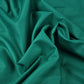 Tissu Satin De Coton Uni | Vert Chirurgical