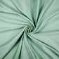 Tissu Satin 100% Coton Uni | Vert Menthe