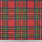 Tissu Coton Noël Motif Tartan Rouge et Vert | Laize 1m55