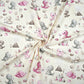 Dinosaures Rose Gris Fond Ecru | 1m x 1m60