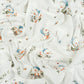 Tissu Double Gaze De Coton Imprimé | Caneton Jardin | Laize 155cm