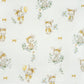 Tissu Double Gaze De Coton Imprimé | Lapin Ballon Jaune | Laize 155cm